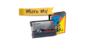 Касети MicroMV